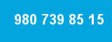 980 739 85 15 980 739 85 15